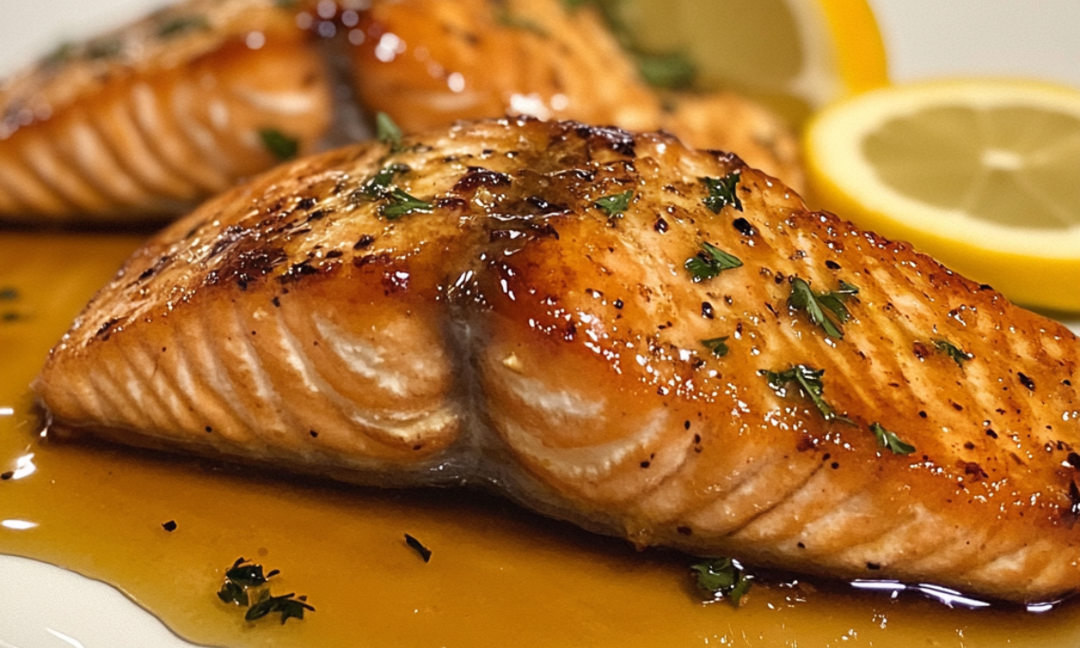 Brown Sugar Glazed Salmon