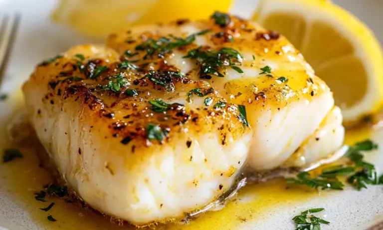 Lemon Butter Cod Recipe