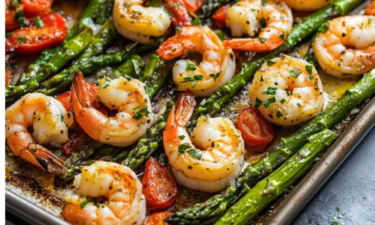 Sheet Pan Shrimp and Asparagus