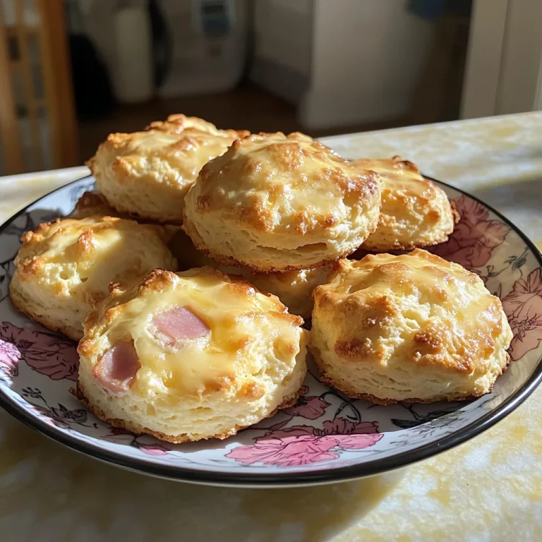 Ham and Gruyère Scones