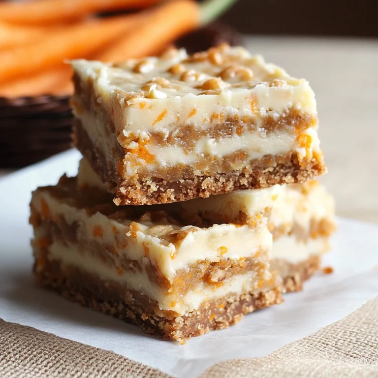 carrot cake bars