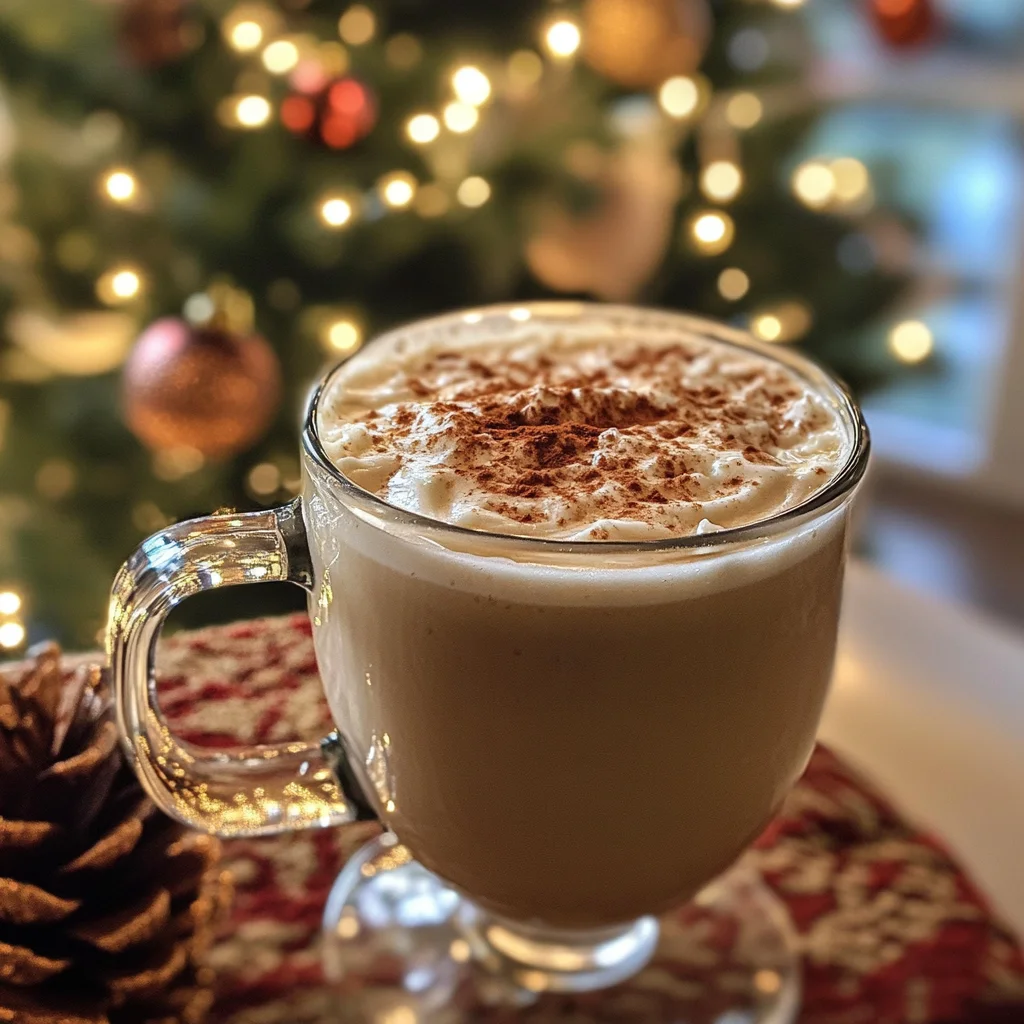 homemade eggnog