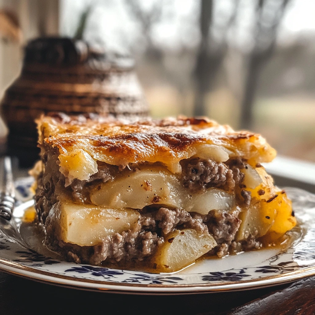 Hamburger Potato Casserole