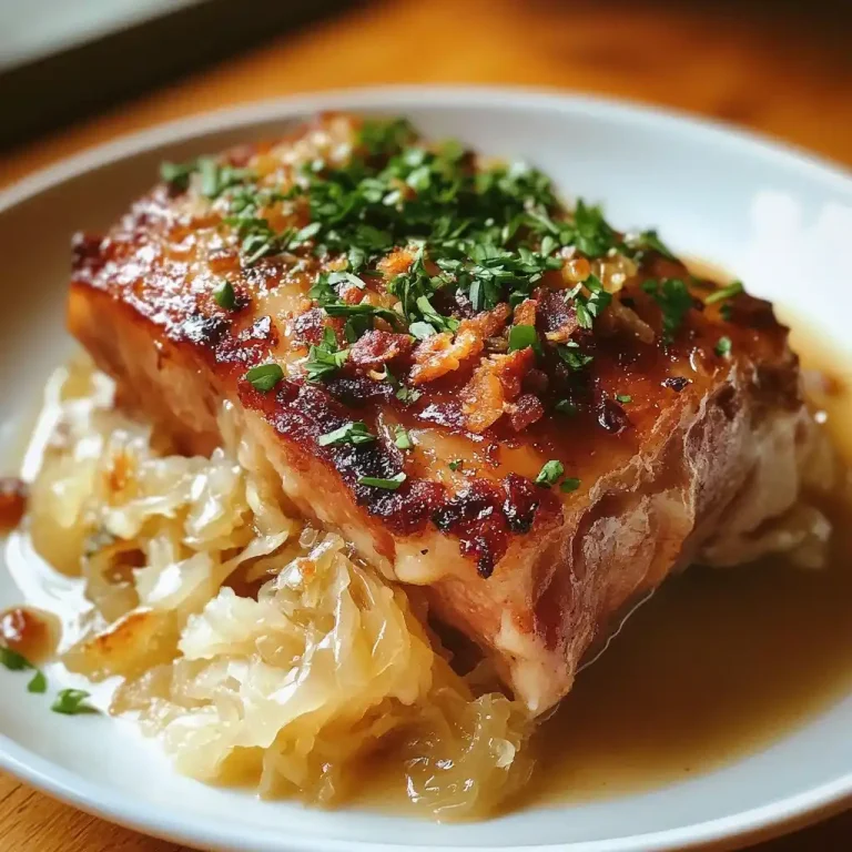 Pork and Sauerkraut Recipe