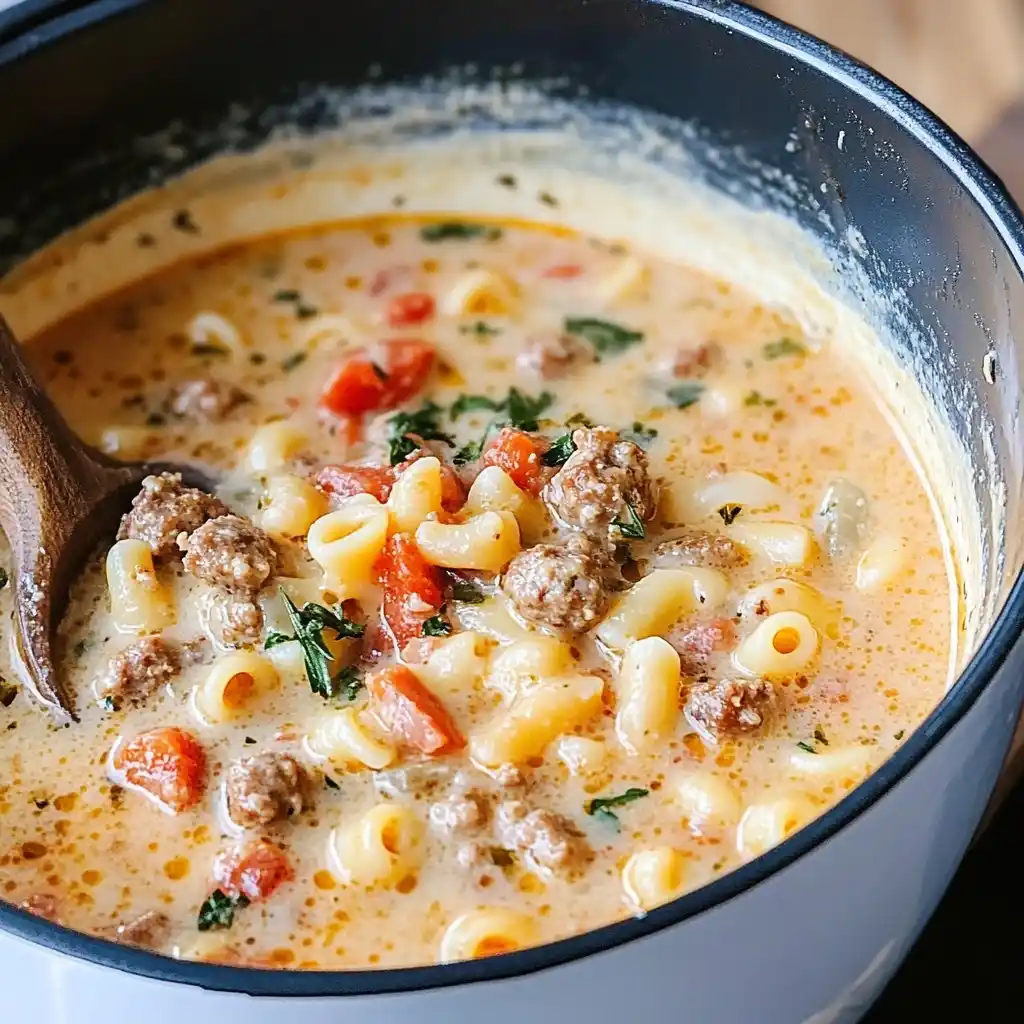 creamy Italian Sausage Ditalini Soup