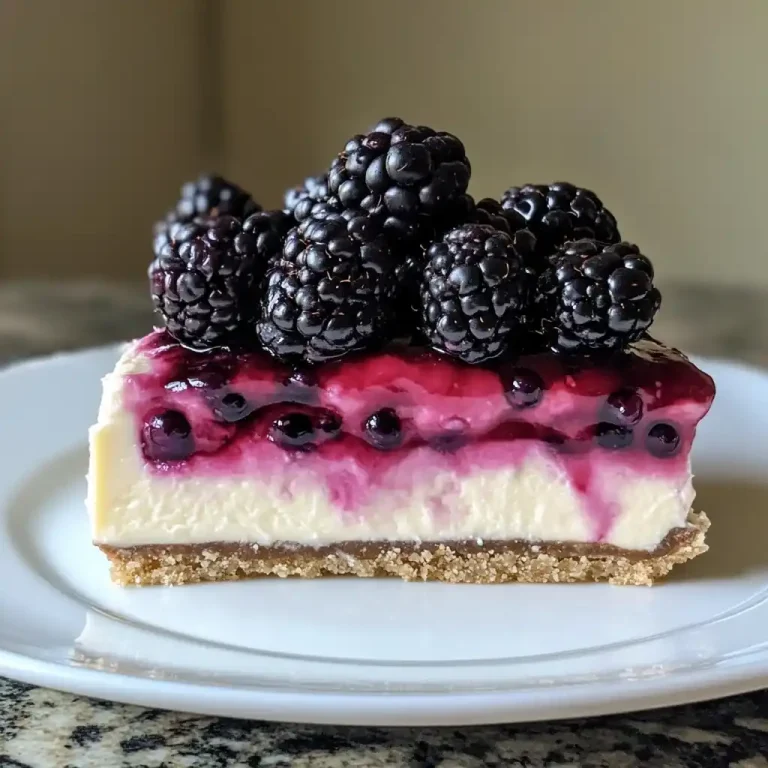 Blackberry Cheesecake recipe