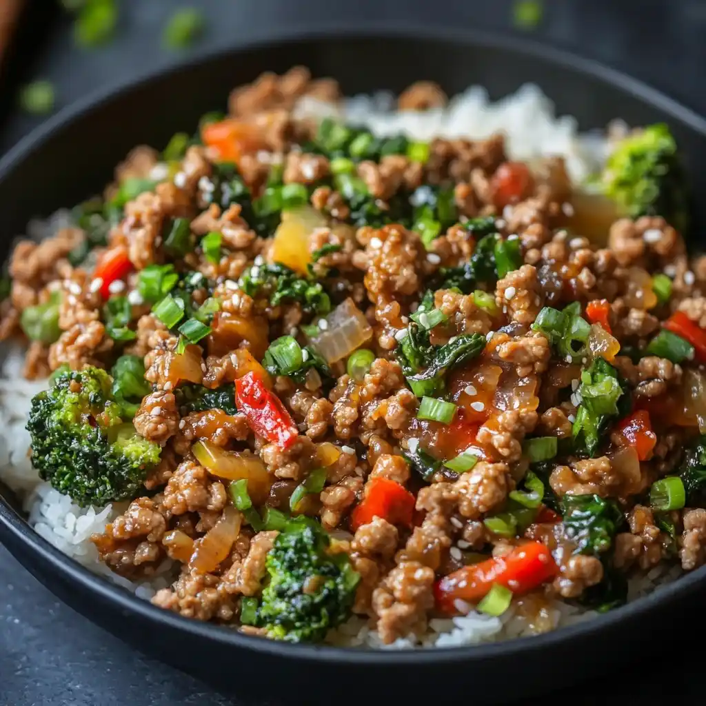 ground turkey stir fry recipe_11zon