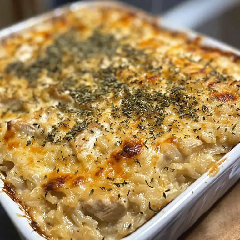Creamy Chicken Rice Casserole