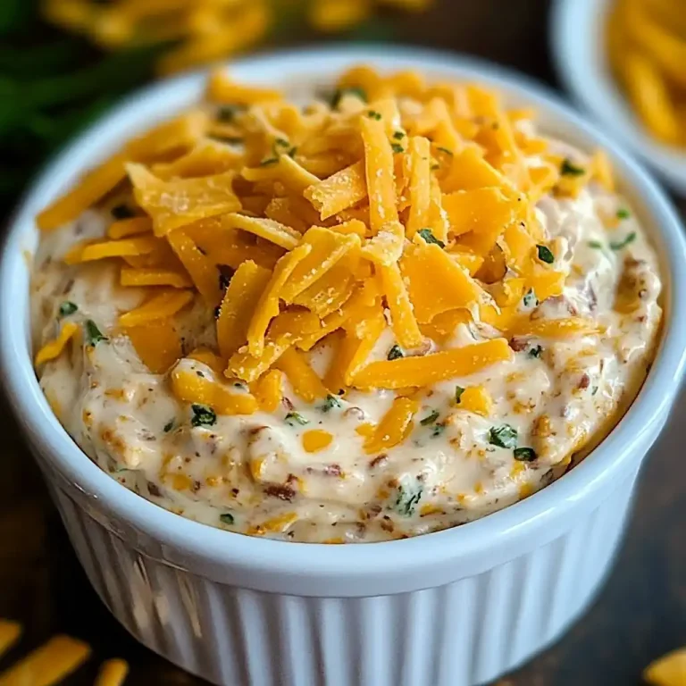 Cheddar Ranch Crack Dip