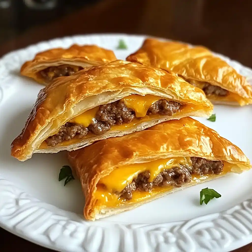 easy Cheeseburger Pockets recipe
