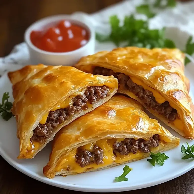 Cheeseburger Pockets