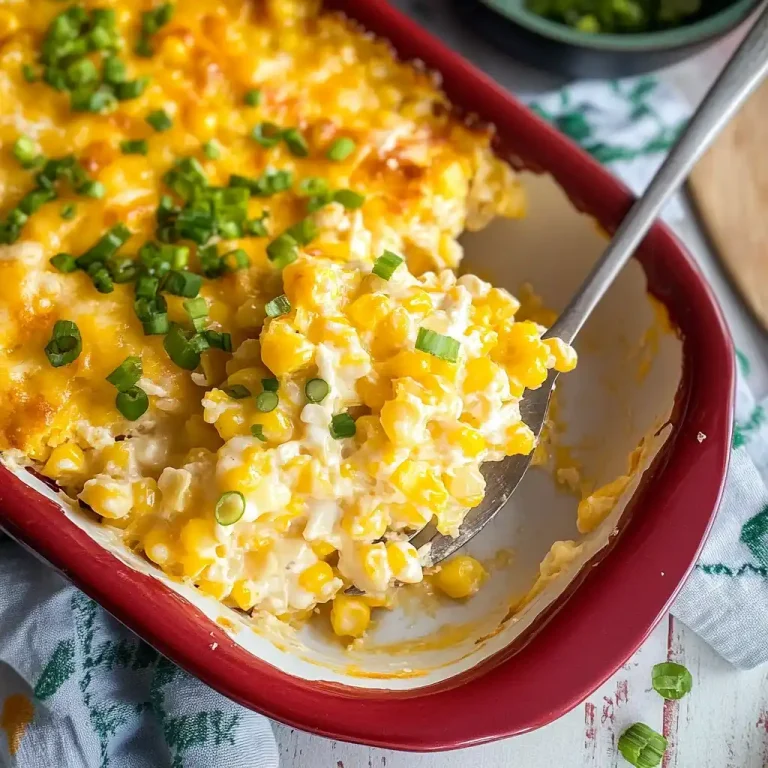 Cream Cheese Corn Casserole