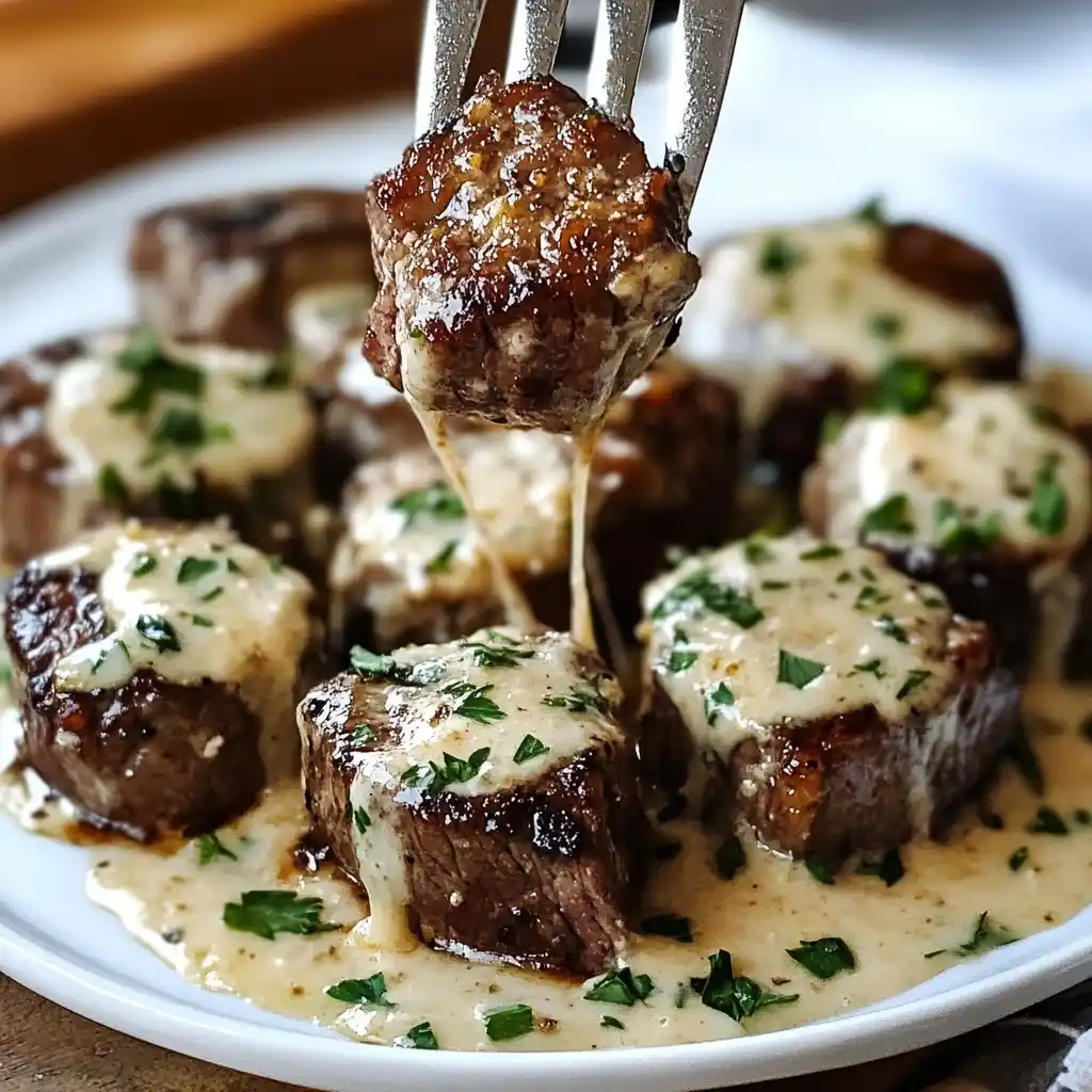 Garlic Butter Steak Bites recipe