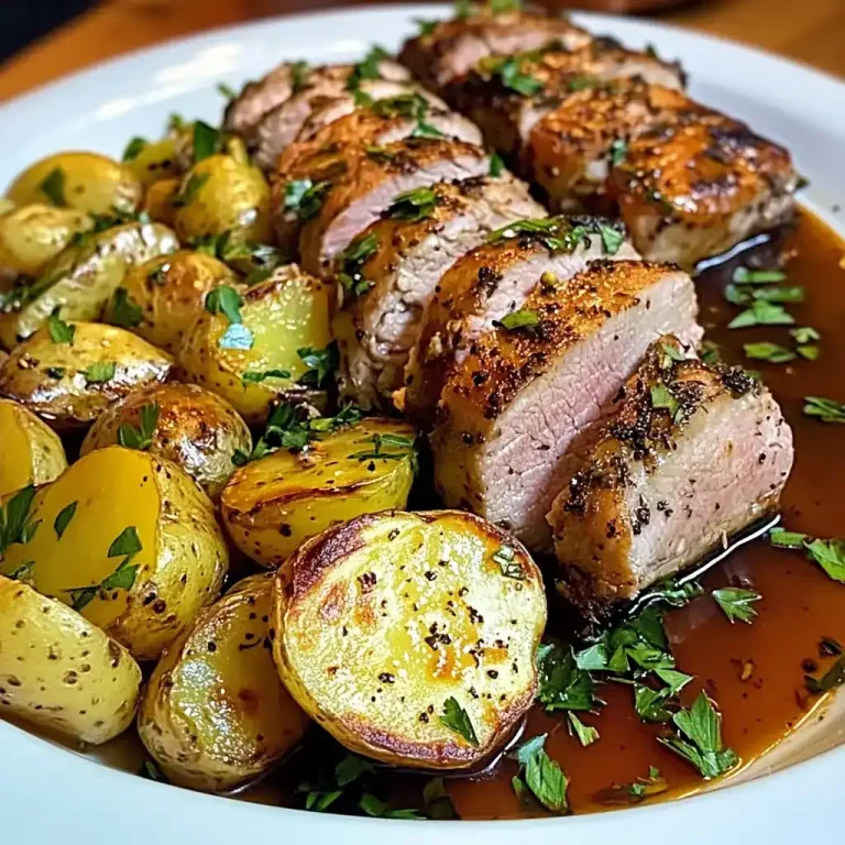 Pork Tenderloin with Potatoes