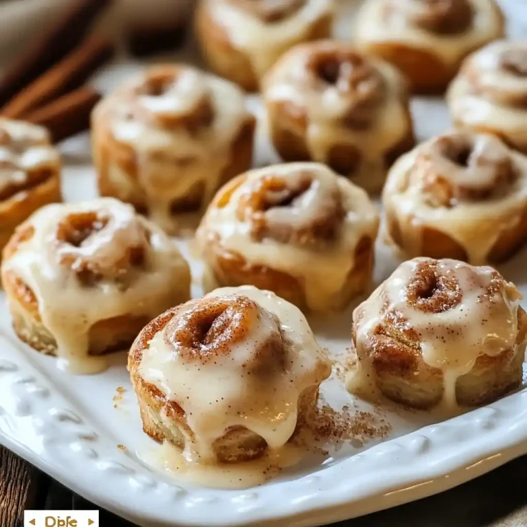 Sourdough Discard Cinnamon Roll Bites