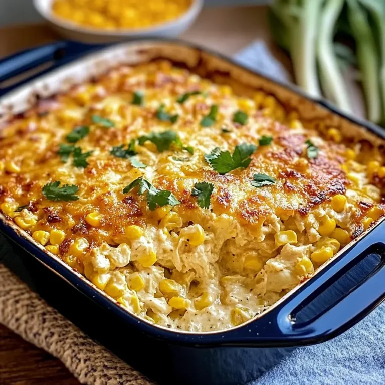 Street Corn Chicken Casserole