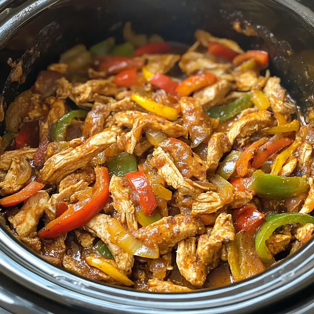 Crockpot Chicken Fajitas Recipe