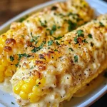 Cheesy Garlic Butter Corn on the Cob