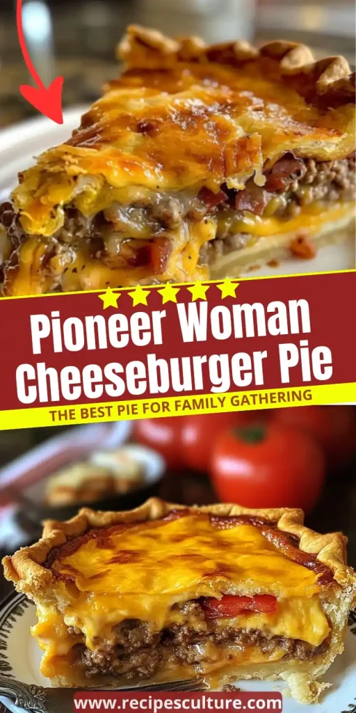 Easy Pioneer Woman Cheeseburger Pie