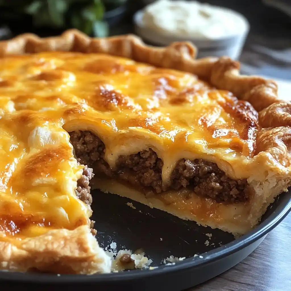 Easy Pioneer Woman Cheeseburger Pie recipe