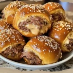 Smoked Brisket & Beer Cheese Pretzel Bombs