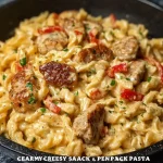 Creamy Pepper Jack Chicken & Sausage Pasta