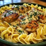 Chicken with Buttered Noodles