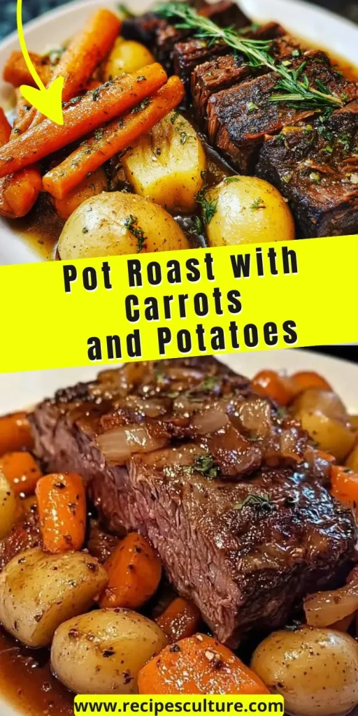 Pot Roast with Carrots and Potatoes