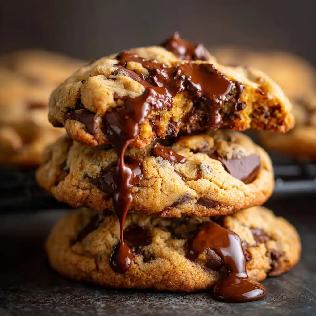 Ultra Thick Bakery Style Chocolate Chip Cookies