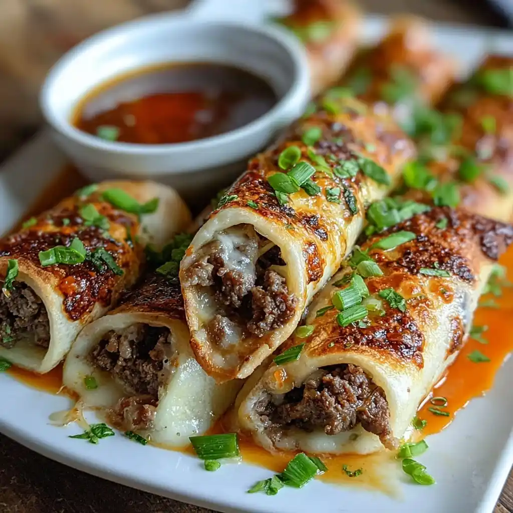 Keto Philly Cheesesteak Rolls
