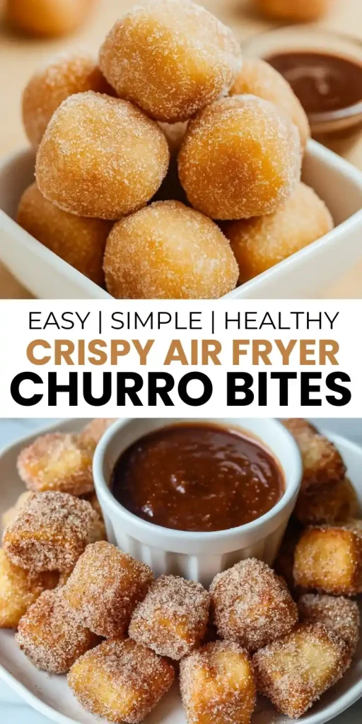 Crispy Air Fryer Churro Bites RECIPE