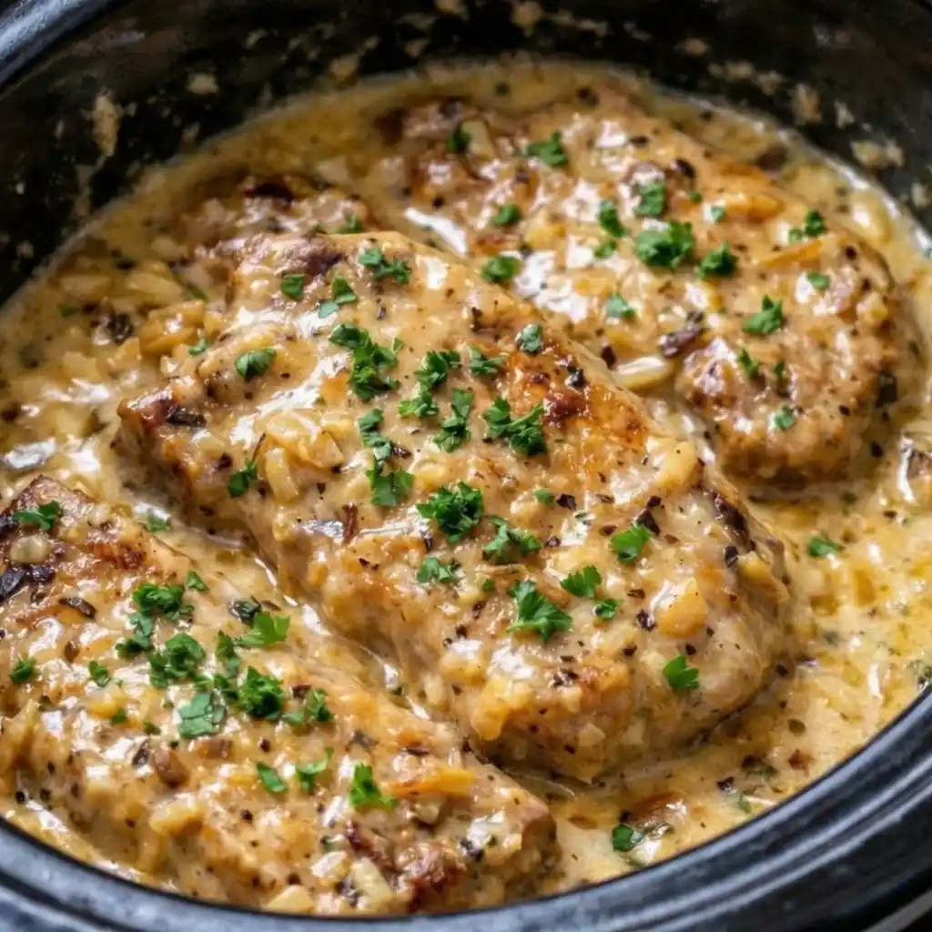 Crockpot Pork Chops Recipe