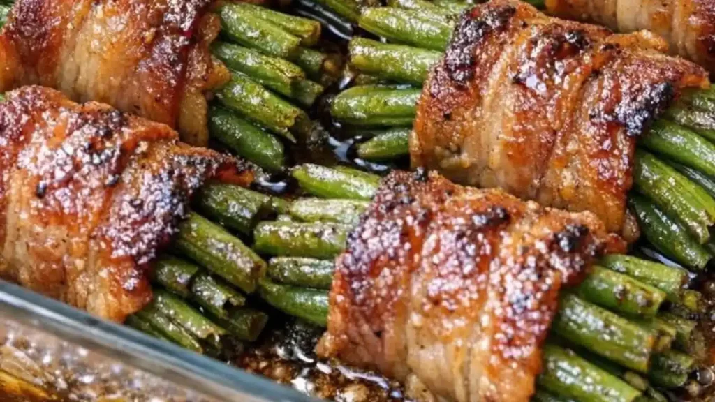 Bacon Green Bean Bundles