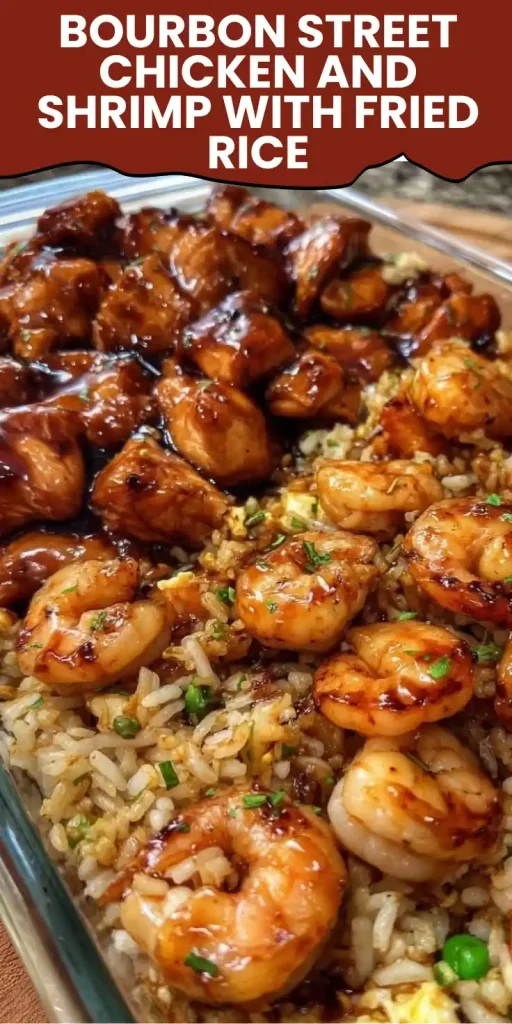 What is Bourbon Street Chicken and Shrimp